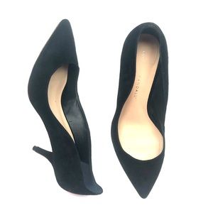 Loeffler Randall Black Scalloped Poppi Heels